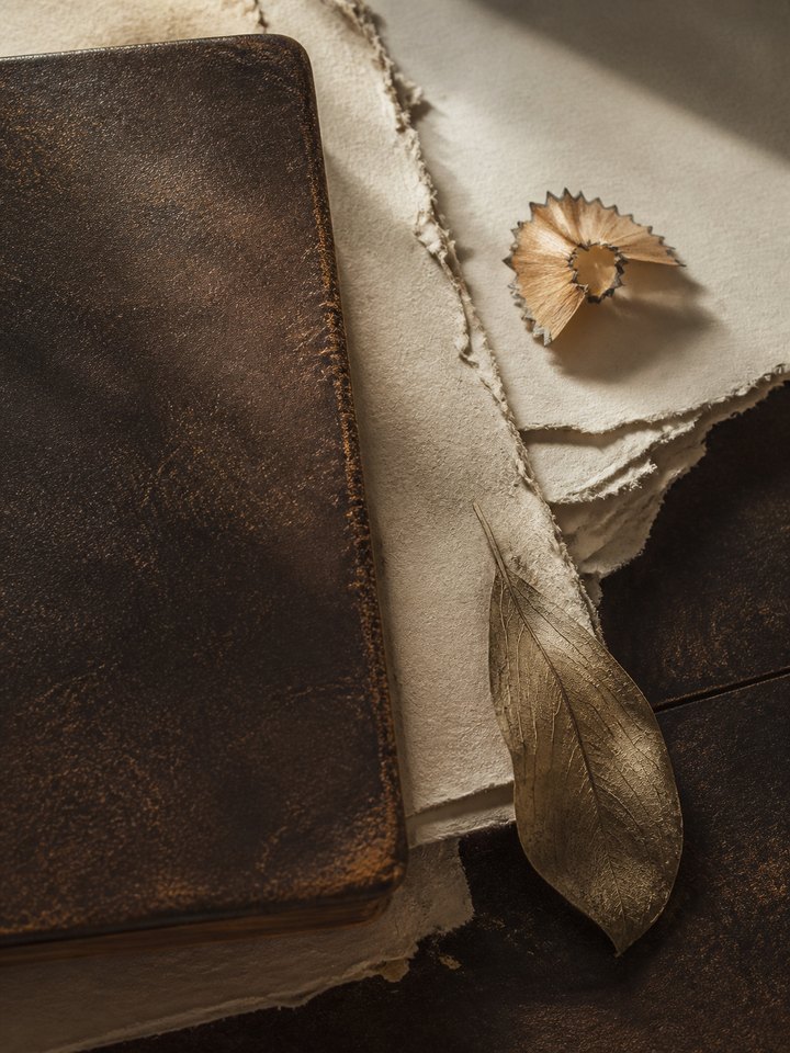 Leather 노트 이미지